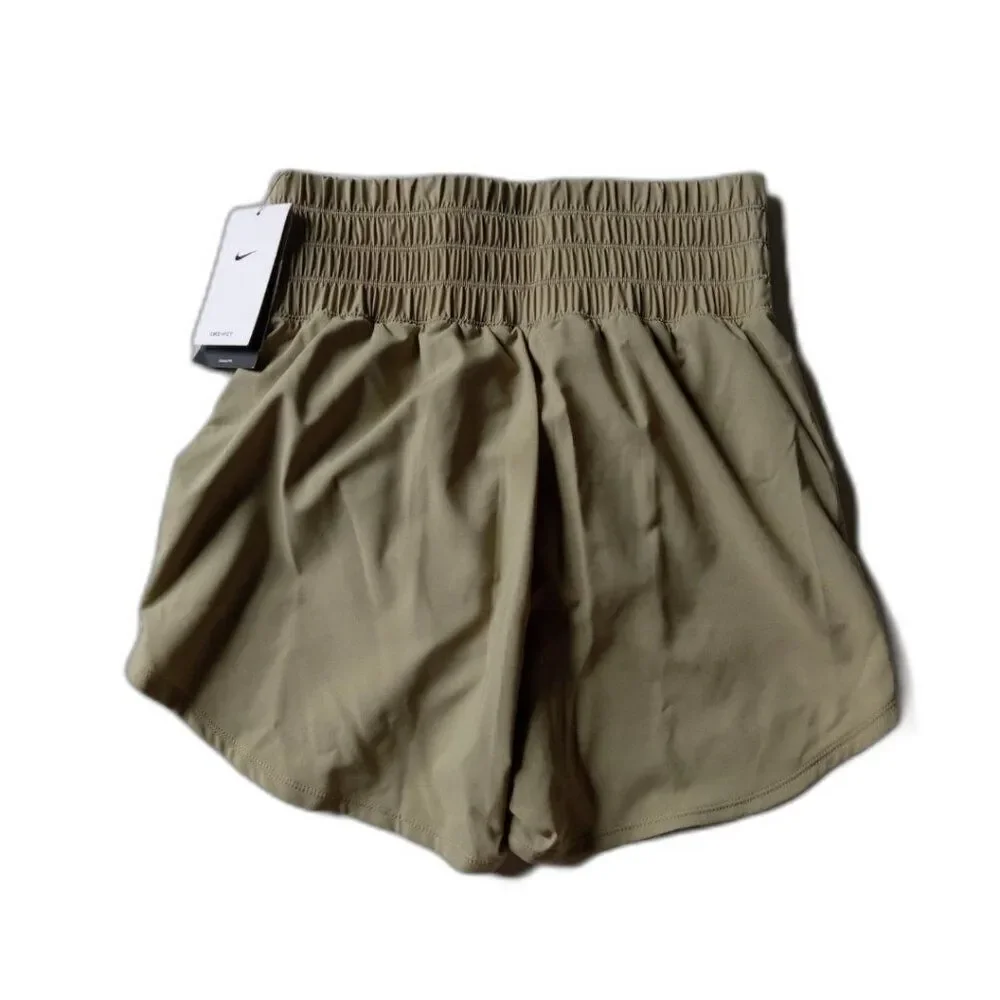 Nike One Neutral Olive Dri-Fit Ultra High Waisted 3